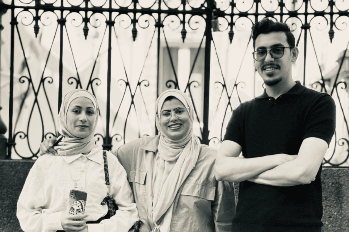 Saja, Ahmad e Samah, foto di Paola Pilisio