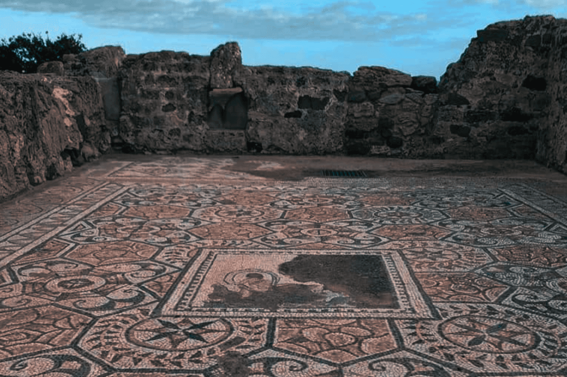 Uno scatto dalla zona archeologica di Nora