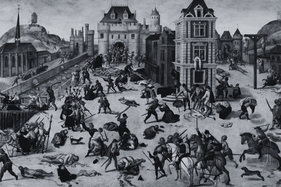 François Dubois (1529-1584) - Il massacro di San Bartolomeo